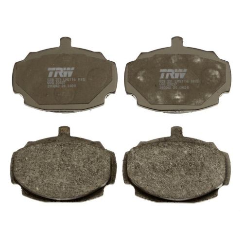 TRW Bremsbelagsatz, Scheibenbremse COTEC GDB331