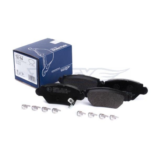 TOMEX Brakes Bremsbelagsatz, Scheibenbremse TX 12-14