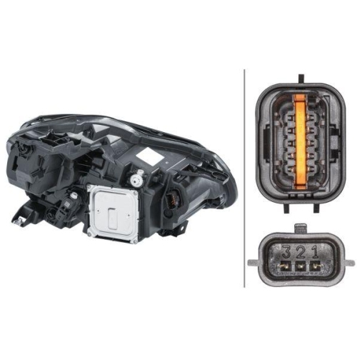 HELLA Hauptscheinwerfer 1EX 013 930-811