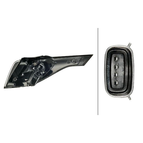 HELLA Heckleuchte 2SD 015 693-111