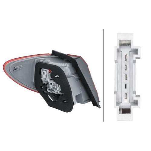 HELLA Heckleuchte 2SD 354 872-061