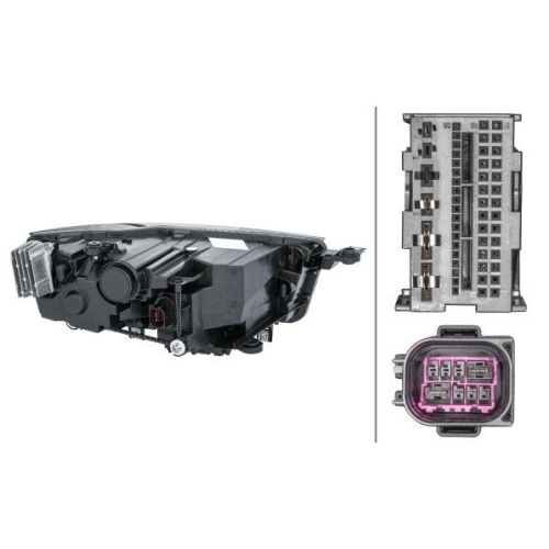 HELLA Hauptscheinwerfer 1EX 014 891-411