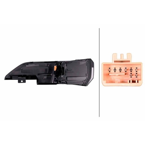 HELLA Heckleuchte 2VA 015 417-511