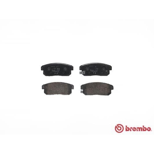 BREMBO Bremsbelagsatz, Scheibenbremse PRIME LINE P 10 005