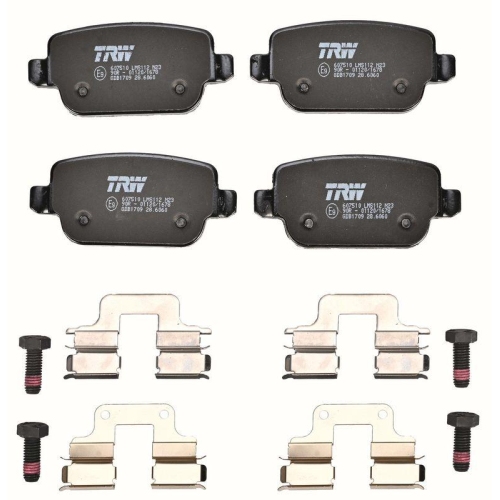 TRW Bremsbelagsatz, Scheibenbremse COTEC