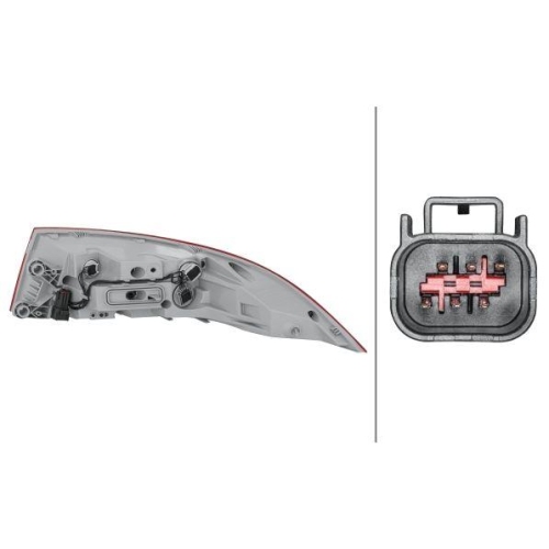 HELLA Heckleuchte 2SK 354 868-031