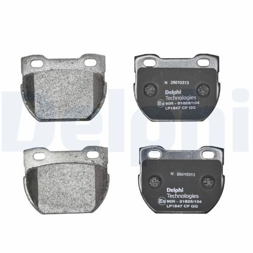 DELPHI Bremsbelagsatz, Scheibenbremse LP1847