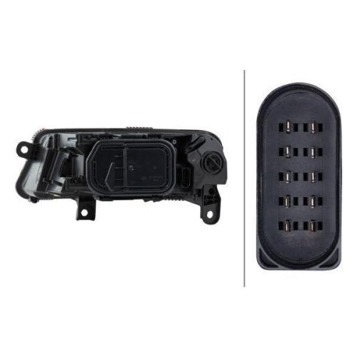 HELLA Hauptscheinwerfer 1EJ 009 925-021