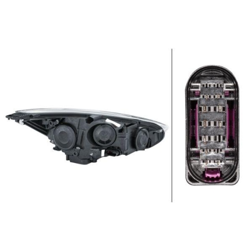 HELLA Hauptscheinwerfer 1EE 354 827-051