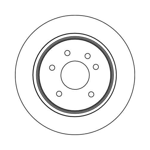TRW Bremsscheibe DF4094
