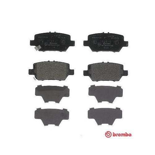 BREMBO Bremsbelagsatz, Scheibenbremse PRIME LINE P 28 078
