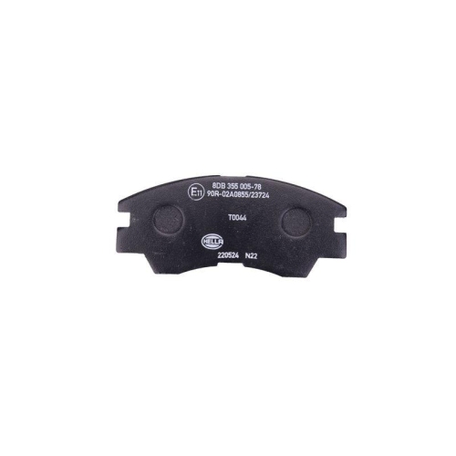 HELLA Bremsbelagsatz, Scheibenbremse 8DB 355 005-781