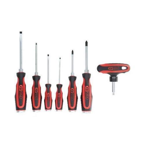 ERGOTORQUEmax Schlagkappen-Schraubendreher-Satz, 7-tlg KS TOOLS 151.1100