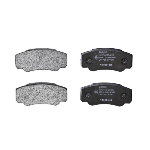 DELPHI Bremsbelagsatz, Scheibenbremse LP1790