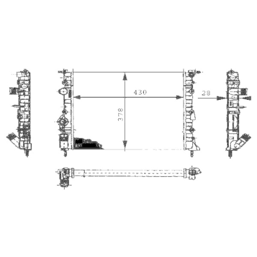MAHLE K&uuml;hler, Motork&uuml;hlung BEHR CR 449 000S