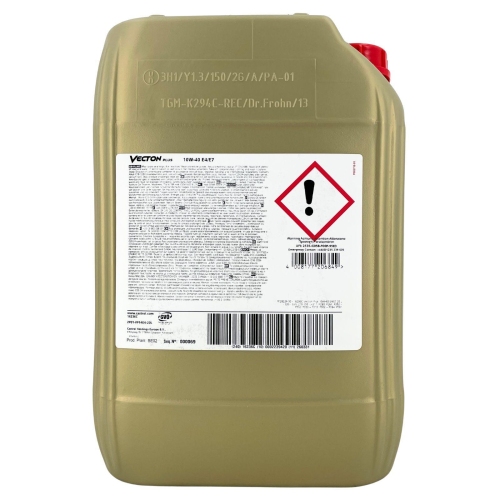 Motor&ouml;l Motoren&ouml;l Castrol Vecton Plus 10W-40 E4/E7 - 20 Liter Kanister 16236C