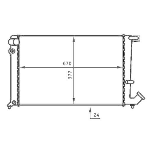 MAHLE K&uuml;hler, Motork&uuml;hlung BEHR CR 475 000S