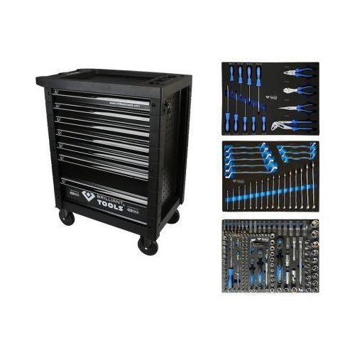 Werkstattwagen mit 7 Schubladen und 207 Werkzeugen KS TOOLS BT153207