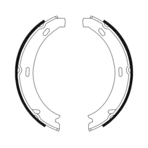 ABE Bremsbackensatz, Feststellbremse CRM012ABE