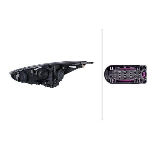 HELLA Hauptscheinwerfer 1LE 354 827-181