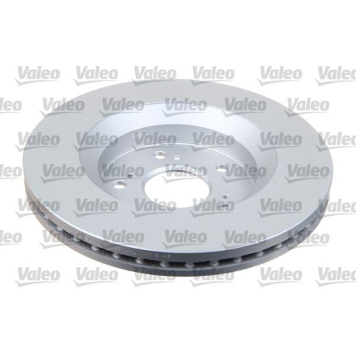 VALEO Bremsscheibe COATED 672514
