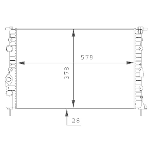 MAHLE K&uuml;hler, Motork&uuml;hlung BEHR CR 494 000S