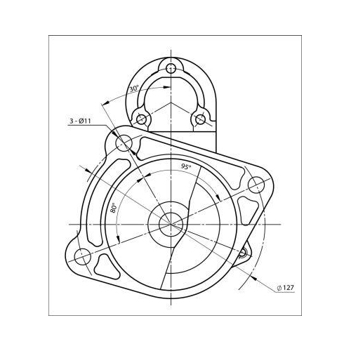 BOM-Prestolite Starter 861037