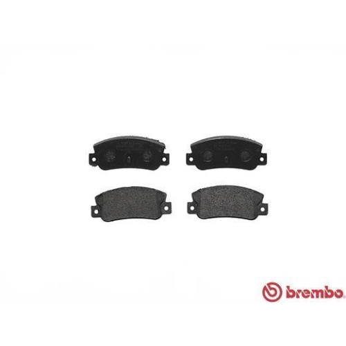 BREMBO Bremsbelagsatz, Scheibenbremse PRIME LINE P 23 032