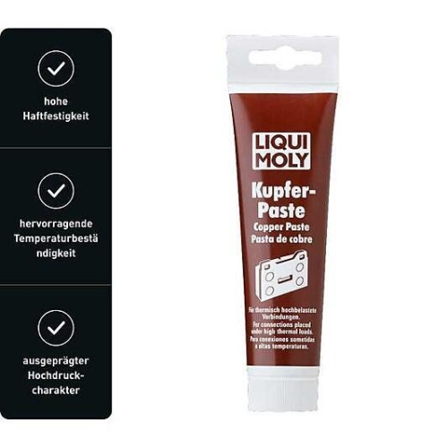 Bremsenpaste LIQUI MOLY 3080 Kupferpaste Kupfer-Paste Montage Bremse Fett 100g