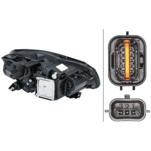 HELLA Hauptscheinwerfer 1EX 013 930-911