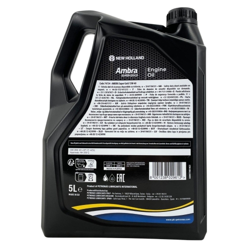 Motor&ouml;l Motoren&ouml;l AmbrA Super Gold 15W-40 - 5 Liter Kanister 74555MH2EU
