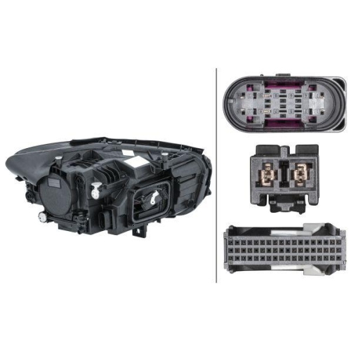 HELLA Hauptscheinwerfer 1EX 015 315-311