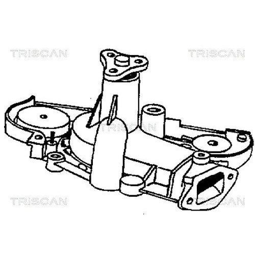 TRISCAN Wasserpumpe, Motork&uuml;hlung 8600 50001