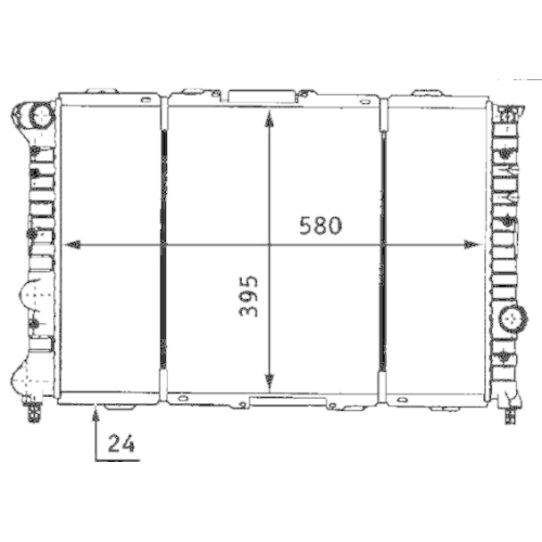 MAHLE K&uuml;hler, Motork&uuml;hlung BEHR CR 520 000S