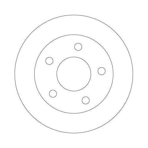 TRW Bremsscheibe DF4357