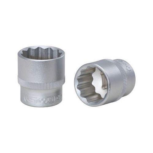 3/8 Zoll 12-kant-Stecknuss, 11mm auf H&auml;nger KS TOOLS 911.3984-E