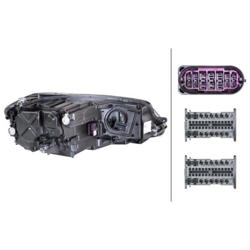 HELLA Hauptscheinwerfer 1ZX 013 924-231