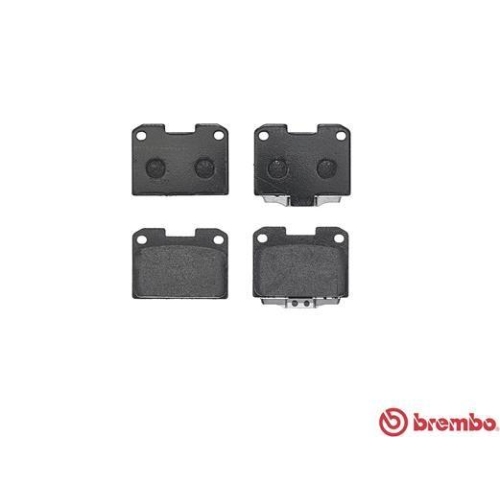 BREMBO Bremsbelagsatz, Scheibenbremse PRIME LINE P 54 048