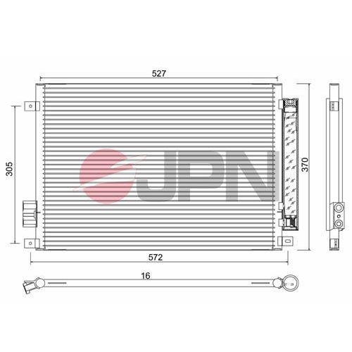 JPN Kondensator, Klimaanlage 60C9099-JPN