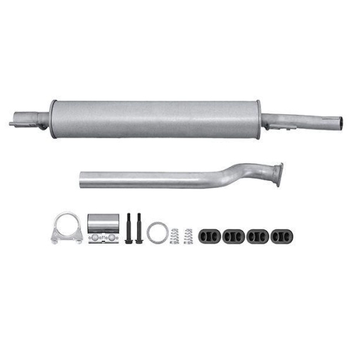 HELLA Mittelschalld&auml;mpfer Easy2Fit &ndash; PARTNERED with Faurecia 8LC 366 024-711