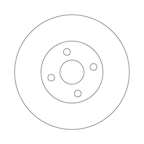 TRW Bremsscheibe DF4366