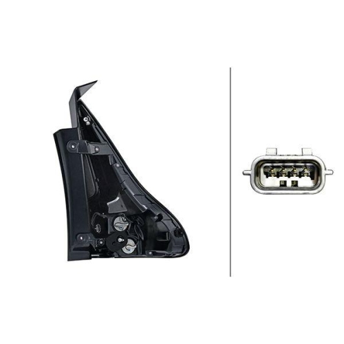 HELLA Heckleuchte 2SD 012 313-111