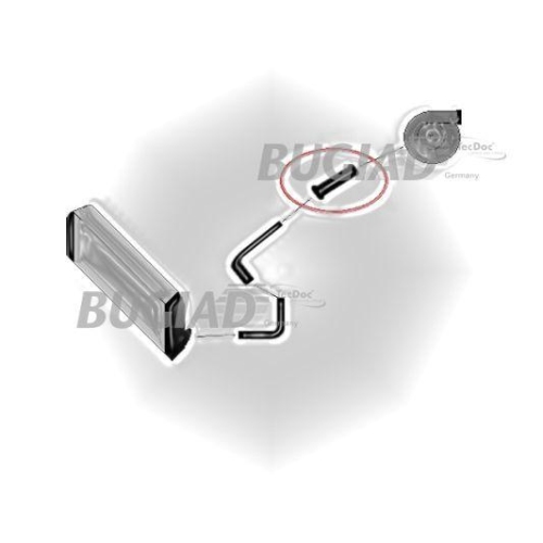 BUGIAD Ladeluftschlauch 88816