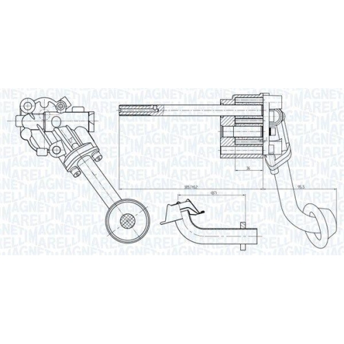 MAGNETI MARELLI &Ouml;lpumpe 351516000065