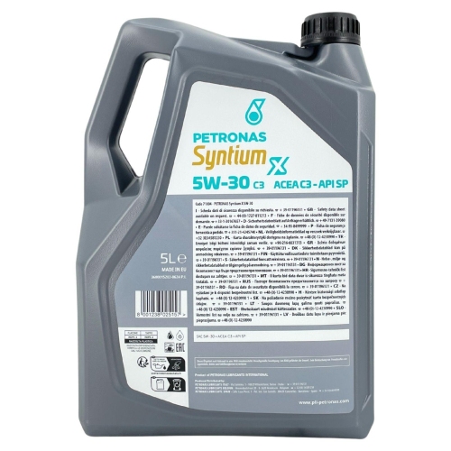 Motor&ouml;l Motoren&ouml;l Petronas Syntium X 5W-30 C3 5 Liter 71004M12EU
