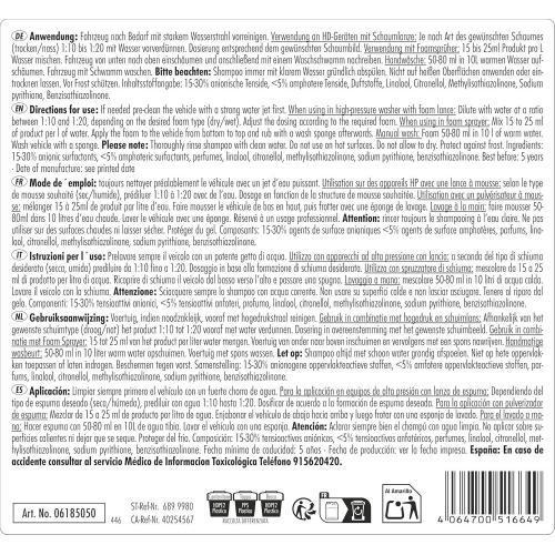 2x SONAX Autoshampoo SONAX ACTIFOAM ENERGY 5 Liter 5 L Kanister 06185050