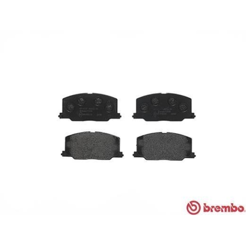 BREMBO Bremsbelagsatz, Scheibenbremse PRIME LINE P 83 016