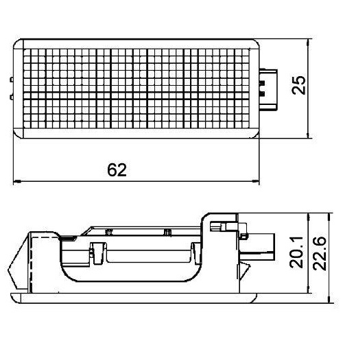 HELLA Einstiegsleuchte
