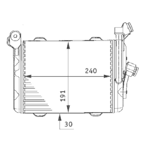 MAHLE Ölkühler, Motoröl BEHR *** PREMIUM LINE *** CLC 33 000P
