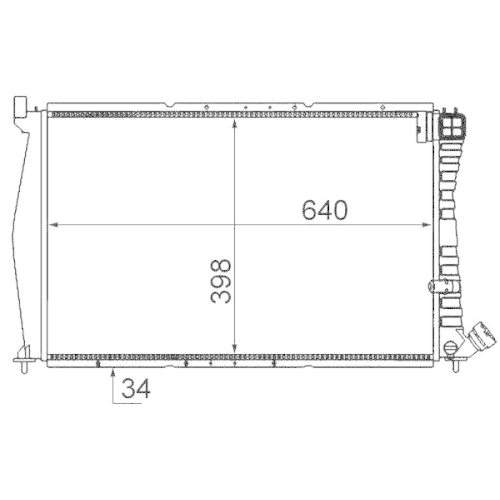 MAHLE K&uuml;hler, Motork&uuml;hlung BEHR CR 473 000S